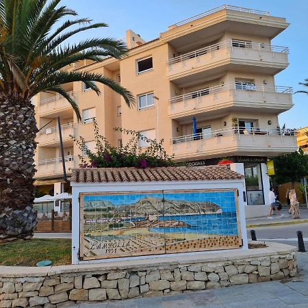 Ver el mar desde la habitación Moraira Exterior foto