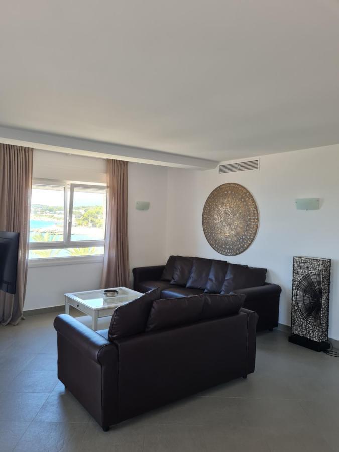 Ver el mar desde la habitación Moraira Exterior foto