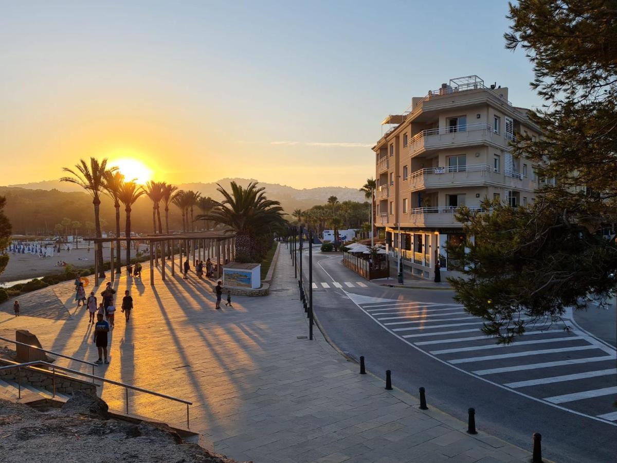 Ver el mar desde la habitación Moraira Exterior foto