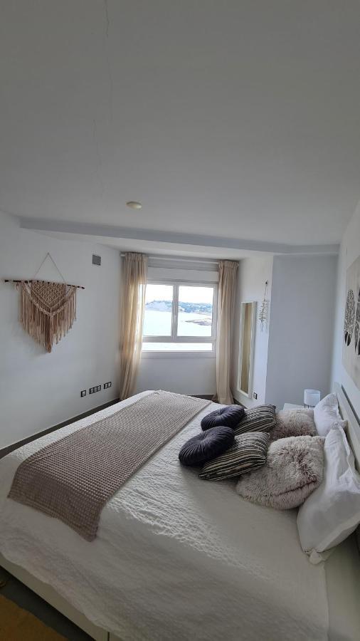 Ver el mar desde la habitación Moraira Exterior foto